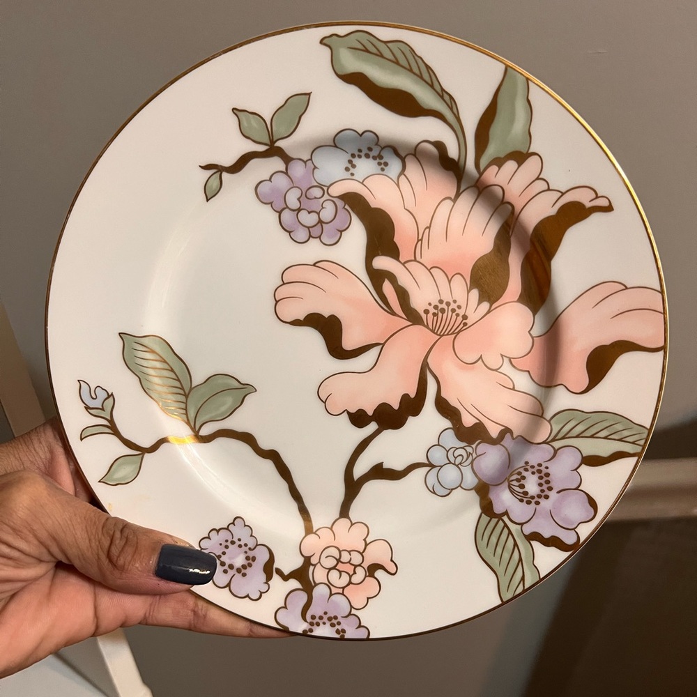 Fitz and Floyd salad plate. Set of 2